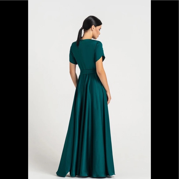 Fit and flare maxi dress size 12, mother of the bride - Picture 5 of 6